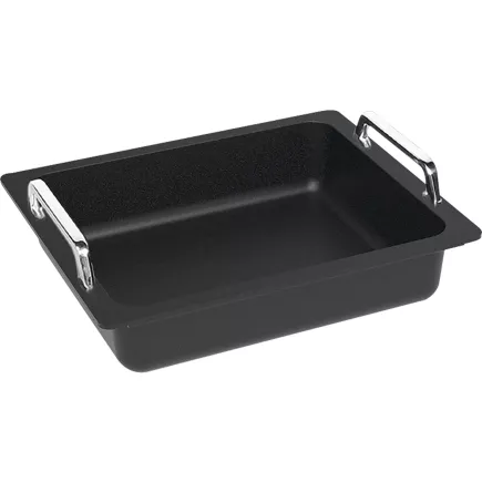 AMT GASTROGUSS pojemnik GN-2/3 z uchwytami, nadaje się do indukcji, głębokość: 55 mm