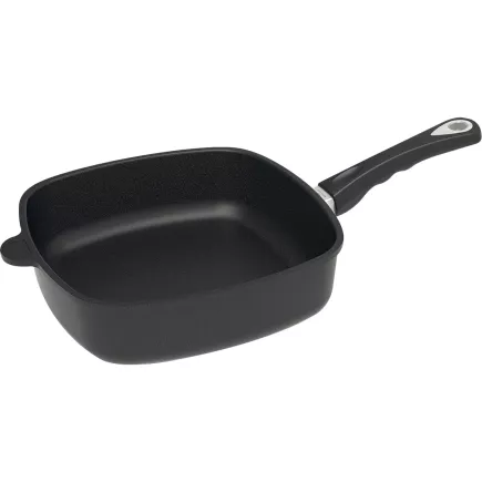 AMT GASTROGUSS Patelnia prostokątna, odpowiednia do indukcji, długość: 260 mm