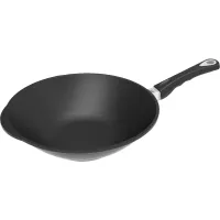 AMT GASTROGUSS Wok kompatybilny z indukcją, ø: 320 mm, z rączką