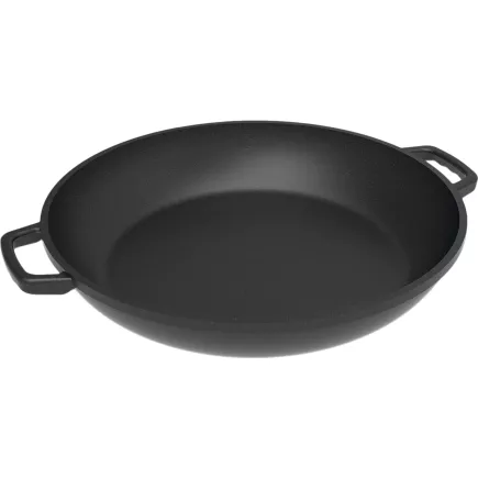 AMT GASTROGUSS Patelnia o dużej pojemności z uchwytem, wysokość: 70 mm, ø: 380 mm