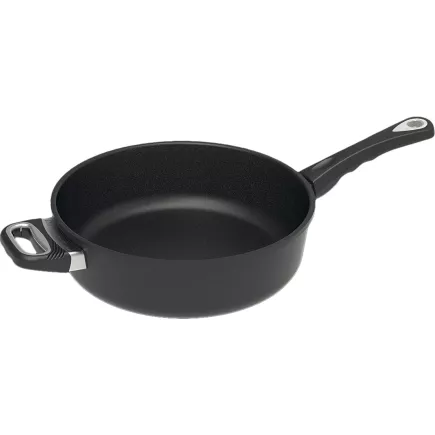 AMT GASTROGUSS Garnek do duszenia, odpowiedni do indukcji, pojemność: 1,80 litra, ø: 280 mm