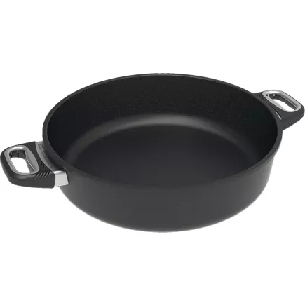 AMT GASTROGUSS Kotel na dušení, vhodný pro indukční vaření, objem: 5,50 litrů, průměr: 320 mm