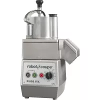 ROBOT COUPE Kombi-Kutter/Gemüschneider R502 V.V. se do češtiny překládá jako "ROBOT COUPE Kombi-krouhač/zeleninový kráječ R502 V.V.".