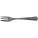 HEPP Chippendale widelczyk deserowy, PVD Czarny, Stone Washed