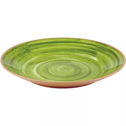Hluboký talíř APS La Vida, zelený, průměr 32 cm