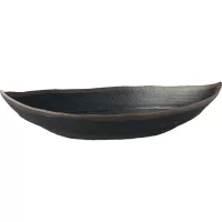 APS "Marone" Miska ve tvaru listu, obsah: 0,40 litru, výška: 55 mm, délka: 255 mm
