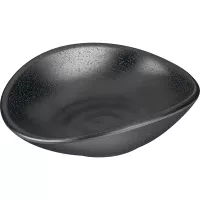 APS Zen Miska, czarna, pojemność: 0,10 litra, wysokość: 35 mm, długość: 130 mm