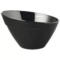 APS Balance miska, czarna, pojemność: 2,50 litra, wysokość: 150 mm, ø: 245 mm