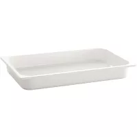 APS Ecoline pojemnik GN, GN 1/1, biały, pojemność: 7,10 litra, głębokość: 65 mm