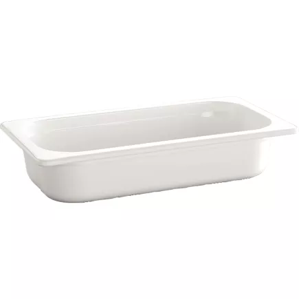 APS Ecoline Pojemnik GN, GN 1/4, biały, pojemność: 1,90 litra, głębokość: 100 mm
