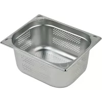 APS GN-Pojemnik 1/1 ze stali nierdzewnej, perforowany, głębokość: 40 mm, pojemność: 5,00 litrów