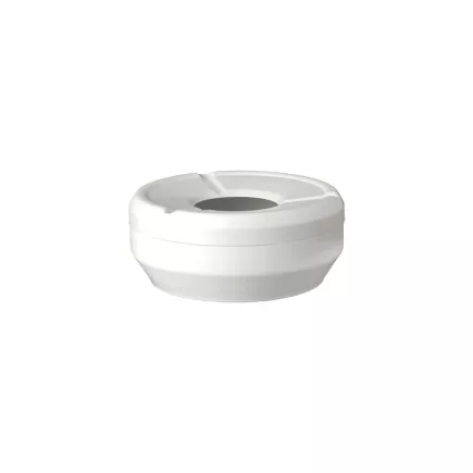 APS Casual popielniczka, biała, wysokość: 40 mm, ø: 100 mm