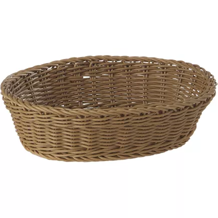 APS Profi Line Kosz owalny, brązowy, wysokość: 65 mm, długość: 250 mm, szerokość: 180 mm