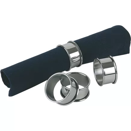APS Kroužky na ubrousky 4 ks, výška: 22 mm, průměr: 47 mm