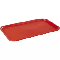 APS Fast Food podnos, GN 1/1, červený, výška: 20 mm, délka: 530 mm, šířka: 325 mm