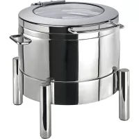 APS Premium Chafing-Dish okrągły, pojemność: 10,00 litrów, wysokość: 400 mm