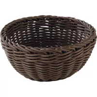 APS Profi Line Kulatý koš, tmavě hnědý, výška: 80 mm, průměr: 200 mm