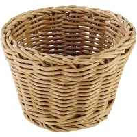 APS Profi Line Koš kulatý, hnědý, výška: 100 mm, ø: 130 mm