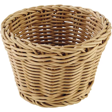 APS Profi Line Koš kulatý, hnědý, výška: 100 mm, ø: 130 mm