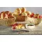 APS Profi Line Baguette koš oválný, tmavě hnědý, výška: 80 mm, délka: 280 mm