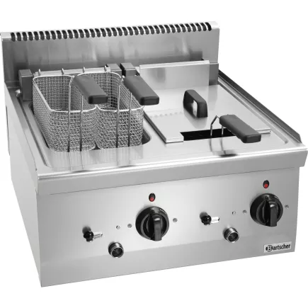 BARTSCHER Elektrická fritéza s 2 x 8 litrovými nádobami