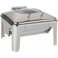 APS »Easy Induction« Chafing Dish, GN 2/3, pojemność: 5,5 litra, długość: 420 mm