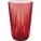 APS "Crystal" Sklenice, Obsah: 0,30 litru, Výška: 125 mm, Ø: 80 mm, červená