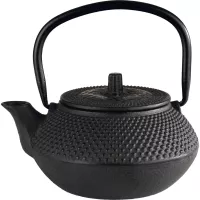 Čajová konvice APS Asia, objem: 0,30 litru, výška: 125 mm, ø: 110 mm, černá