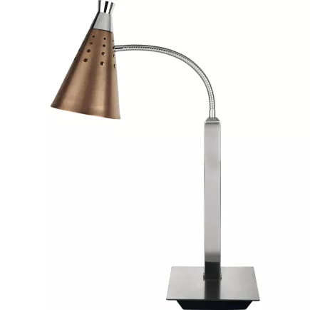 YEGAM Ohřívací lampy 230V Nerez, Délka: 364 mm, Šířka: 210 mm