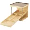 FRILICH Raiser talerz porcelanowy, karmelowy, ‘33 x 33’