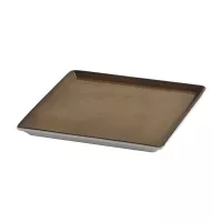 FRILICH Raiser talerz porcelanowy, karmelowy, ‘23 x 23’