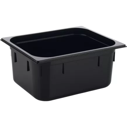 APS GN-nádoba GN 1/2, objem: 8,90 litru, hloubka: 150 mm, černá