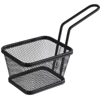 APS Snackholder Koszyk do smażenia, czarny/matowy