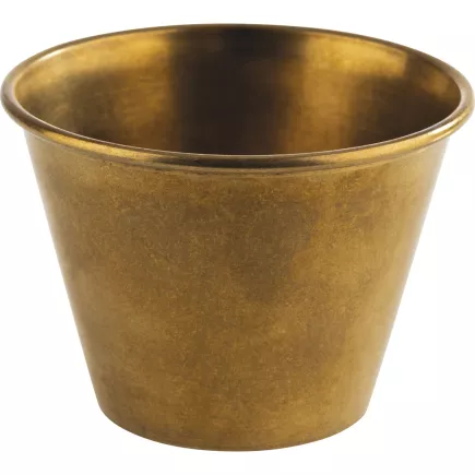 Zestaw 6 miseczek APS Dipschälchen, wysokość: 45 mm, średnica: 60 mm, wygląd antycznego złota NC