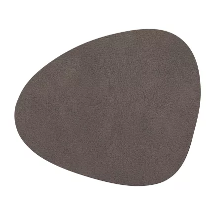 LINDDNA Podložka pod sklenice, délka: 110 mm, šířka: 130 mm, Curve, Nupo, Kaviár