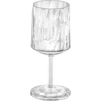 Club sklenice na víno, plast, objem: 0,20 litru, výška: 175 mm, průměr: 80 mm