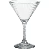 Szklanka do martini, plastikowa, pojemność: 0,30 litra