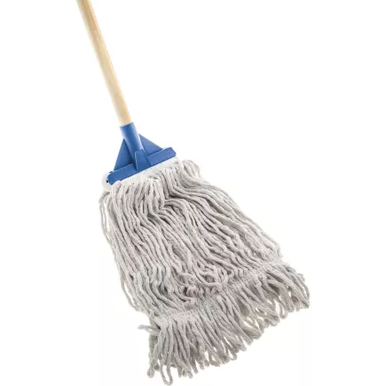 Mop MASTA Sešívaný mop s dřevěnou násadou, délka násady: 1500 mm