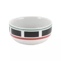 LE COQ Geometrikos Miska, výška: 45 mm, průměr: 90 mm, červená