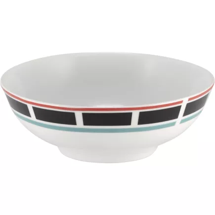 LE COQ Geometrikos Miska wysoka, wysokość: 65 mm, ø: 180 mm, czerwona