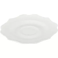 LE COQ Ionica Spodek mokka, ø: 130 mm, kość słoniowa