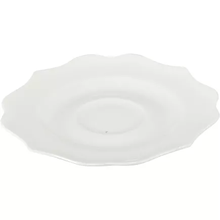 LE COQ Ionica Spodek do kawy, ø: 155 mm, kość słoniowa