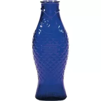 SERAX Paola Navone Láhev, výška: 305 mm, délka: 120 mm, šířka: 85 mm, modrá
