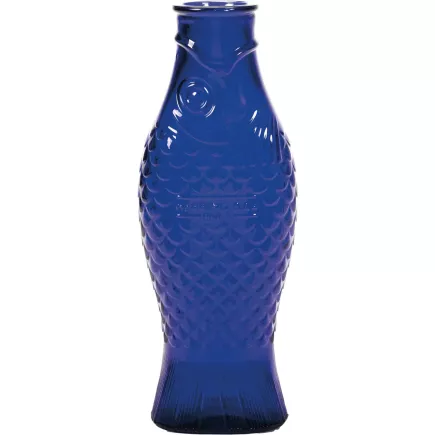 SERAX Paola Navone Láhev, výška: 305 mm, délka: 120 mm, šířka: 85 mm, modrá
