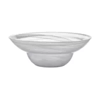 Biały głęboki talerz do makaronu ArdaCam Estonia, średnica 28 cm