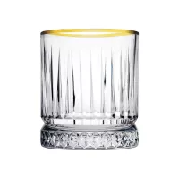 PAŞABAHÇE Elysia Gold Szklanka do whisky, pojemność: 0,21 litra, wysokość: 85 mm, ø: 73 mm