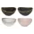 Miska ceramiczna, różne kolory, wysokość: 55 mm, długość: 115 mm, szerokość: 105 mm