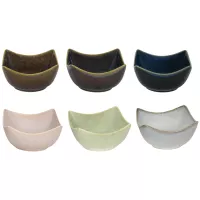 Miska ceramiczna, różne kolory, wysokość: 52 mm, Średnica: 94 mm