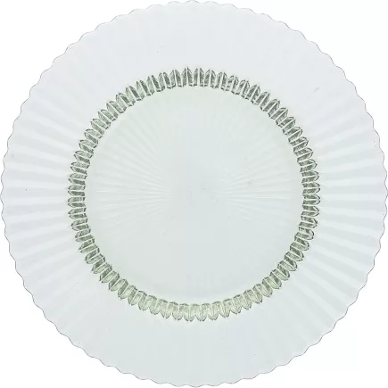 FORTESSA Archie Talíř mělký, skleněný, ø: 215 mm, šalvějově zelený
