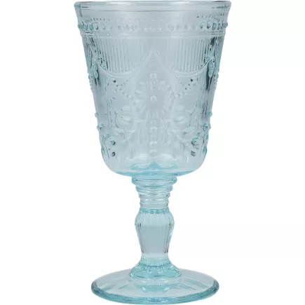 FORTESSA Archie Szklanka na nóżce, pojemność: 0,28 litra, wysokość: 170 mm, lodowo niebieska